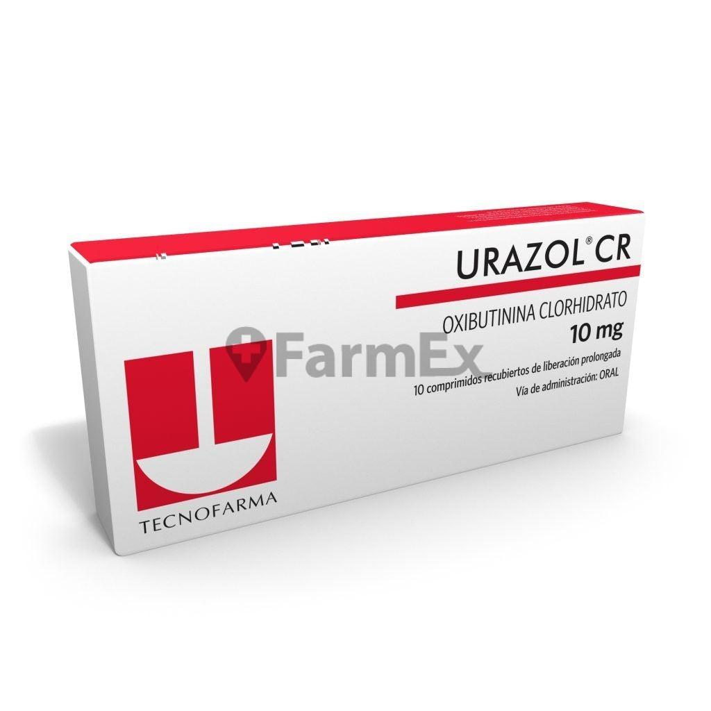 Urazol CR 10 mg x 10 comprimidos TECNOFARMA